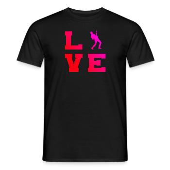 Guitariste Homme Guitare classique - T-shirt homme - noir - Devant - AI Model Male 178 light (178cm)