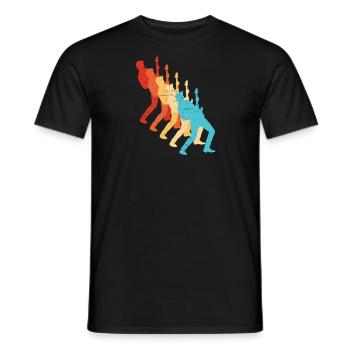 guitare classique Guitariste électrique pour hommes - T-shirt homme - noir - Devant - AI Model Male 178 light (178cm)