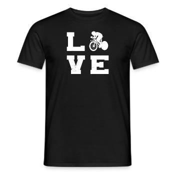 Vélo de route Vélo de route Vélo de route homme Vélo de route - T-shirt homme - noir - Devant - AI Model Male 178 light (178cm)
