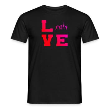 Tennis Hommes Tennis Tennis Jouer au tennis - T-shirt homme - noir - Devant - AI Model Male 178 light (178cm)