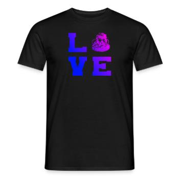 Diving Men's Scuba Diving Scuba Diver - Men's T-Shirt - black - Front - AI Model Male 178 light (178cm)