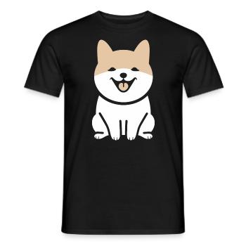 Shikoku - Men's T-Shirt - black - Front - AI Model Male 178 light (178cm)