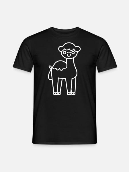 camel - Men's T-Shirt - black