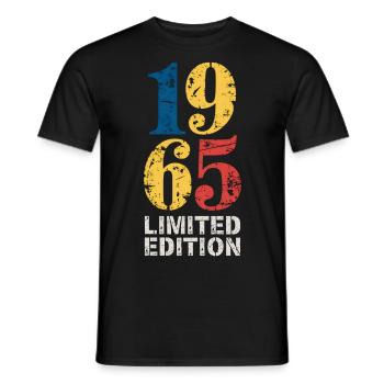 Legend 1965 50th Birthday Gifts for Men Women 60 Y - T-shirt homme - noir - Devant - AI Model Male 178 light (178cm)