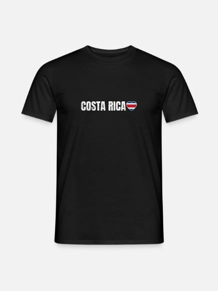 Costa Rica - Men's T-Shirt - black