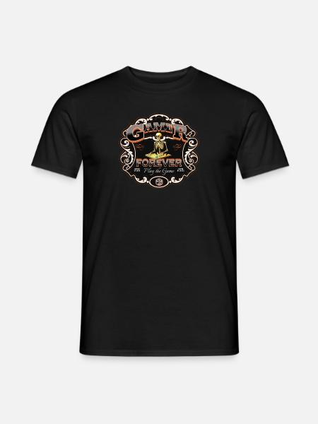 Gamer Forever - Men's T-Shirt - black