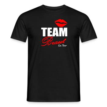 JGA - Männer T-Shirt - Schwarz - Vorne - AI Model Male 178 light (178cm)