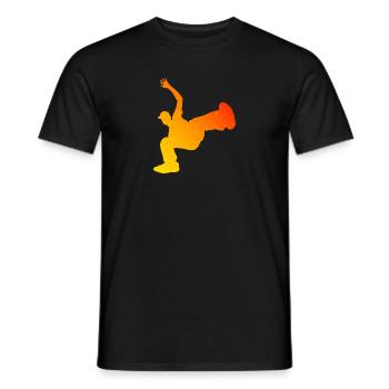 Hiphop Hip Hop Breakdance Homme Bgirl Bboy - T-shirt homme - noir - Devant - AI Model Male 178 light (178cm)