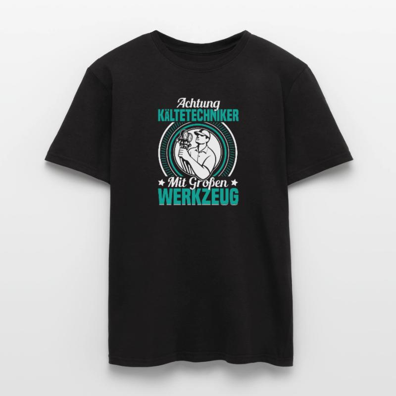 Refrigeration Technician Refrigeration System Builder Tool for Men’s T-shirt