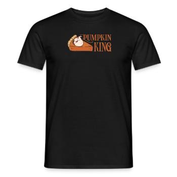 Kürbiskuchen Nährwertangaben Kuchenliebhaber - Männer T-Shirt - Schwarz - Vorne - AI Model Male 178 light (178cm)