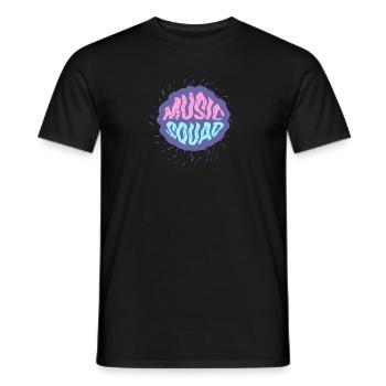 Groupe de musique Professeur de musique Musicien - T-shirt homme - noir - Devant - AI Model Male 178 light (178cm)