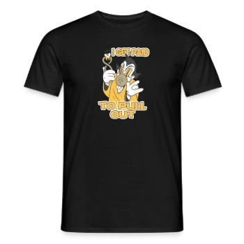 Tooth Fairy: Humorous Sayings - Men's T-Shirt - black - Front - AI Model Male 178 light (178cm)