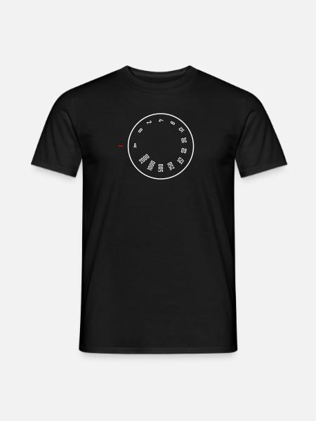 Shutterspeed Dial - Men's T-Shirt - black