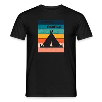 Camper - T-shirt homme - noir - Devant - AI Model Male 178 light (178cm)