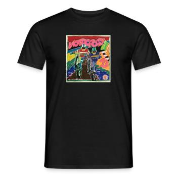 Motocross - T-shirt homme - noir - Devant - AI Model Male 178 light (178cm)