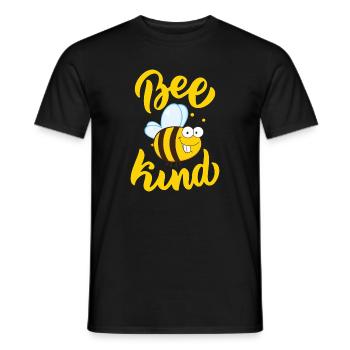 Drôle d’abeille disant abeille enfant - T-shirt homme - noir - Devant - AI Model Male 178 light (178cm)