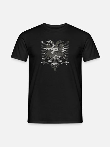 Albanian Eagle - Men's T-Shirt - black