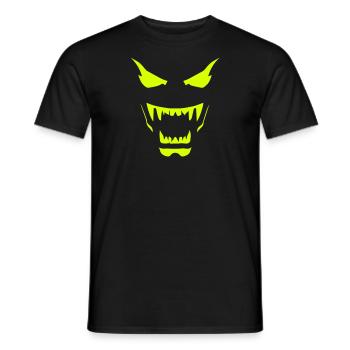 Monstre - T-shirt homme - noir - Devant - AI Model Male 178 light (178cm)