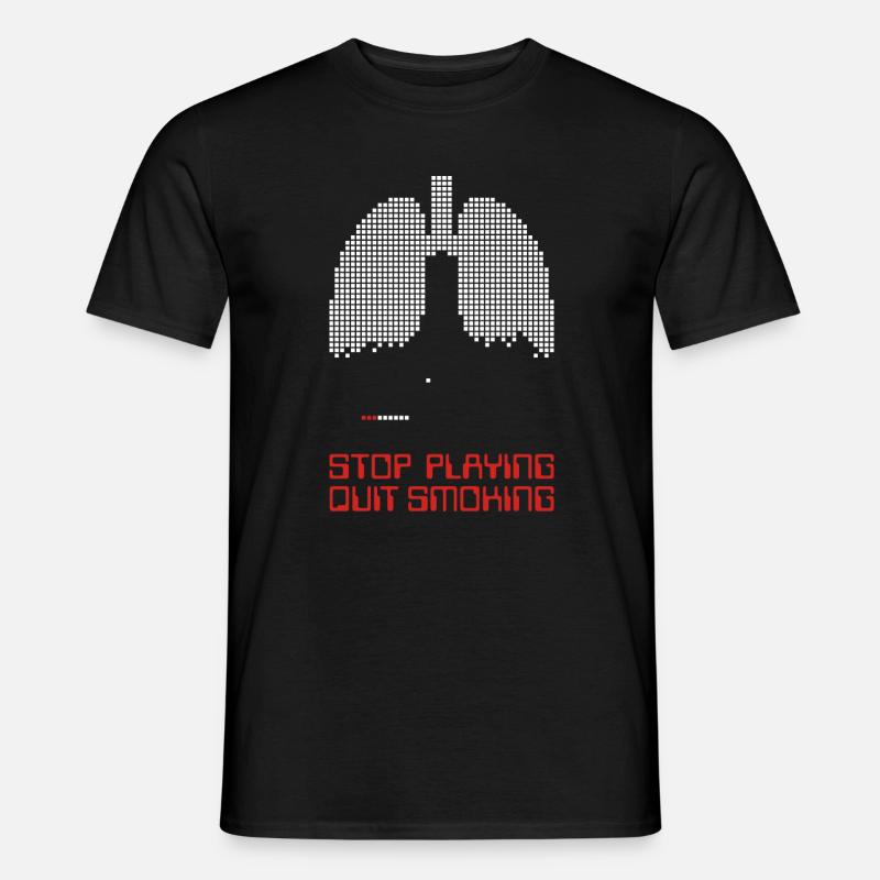 Spielen beenden - Männer T-Shirt - Schwarz
