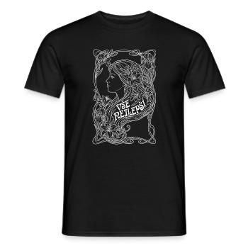 Vse Nejlepsi femme Art nouveau - T-shirt homme - noir - Devant - AI Model Male 178 light (178cm)