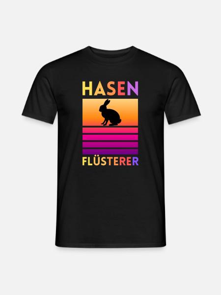 Bunny Whisperer - Men's T-Shirt - black