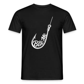 T-shirt silhouette Me Hook - T-shirt homme - noir - Devant - AI Model Male 178 light (178cm)