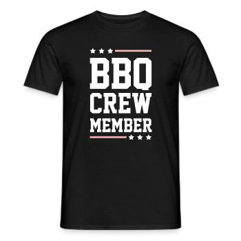 Équipe de barbecue - T-shirt homme - noir - Devant - AI Model Male 178 light (178cm)