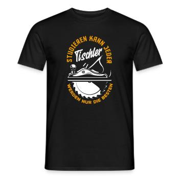 Tischler Werden Nur Beste - Männer T-Shirt - Schwarz - Vorne - AI Model Male 178 light (178cm)