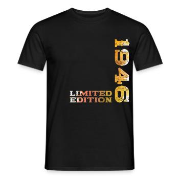 79. Geburtstag Original Jahrgang 1946 - Männer T-Shirt - Schwarz - Vorne - AI Model Male 178 light (178cm)
