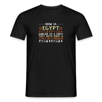 Both Have A Toot-in-common Mythology - Men's T-Shirt - black - Front - AI Model Male 178 light (178cm)