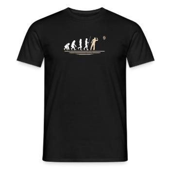 Darting Dartist Darter Evolution Dart - Männer T-Shirt - Schwarz - Vorne - AI Model Male 178 light (178cm)