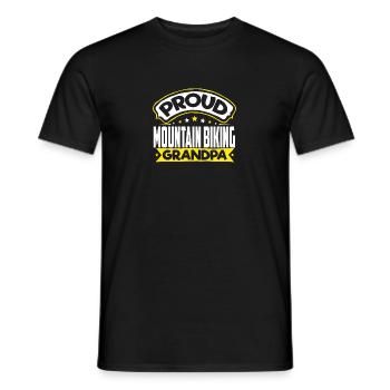 Sports Papi VTT Papi - T-shirt homme - noir - Devant - AI Model Male 178 light (178cm)