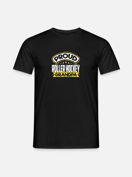 Sports Papy Roller Hockey Papi - T-shirt homme - noir
