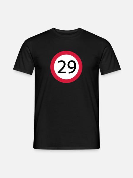 29 - T-shirt homme - noir