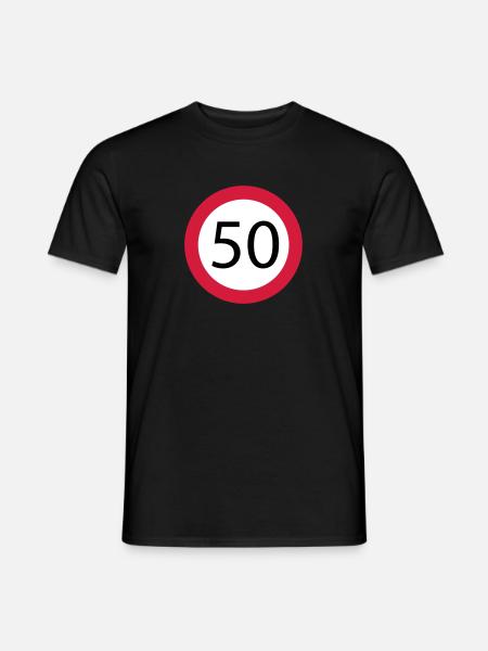 50 - Men's T-Shirt - black