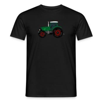 Tracteur Agriculteur Agriculture - T-shirt homme - noir - Devant - AI Model Male 178 light (178cm)