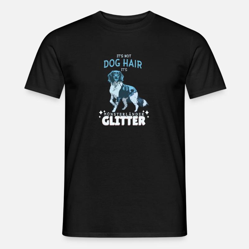Münsterländer - Männer T-Shirt - Schwarz