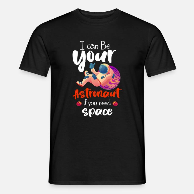 Logo de l’espace Star Spaceman - T-shirt homme - noir