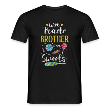 Tartelettes Candy Kids - T-shirt homme - noir - Devant - AI Model Male 178 light (178cm)