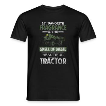 Bauer Bauernhof Natur Traktoren - Männer T-Shirt - Schwarz - Vorne - AI Model Male 178 light (178cm)