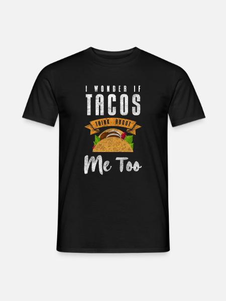 Mexican Spanish Foodie Cheese - Men's T-Shirt - black