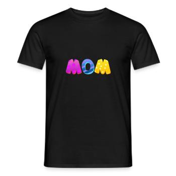 Baby Eltern Kind Geschenk Sprüche Geburt Mama Papa - Männer T-Shirt - Schwarz - Vorne - AI Model Male 178 light (178cm)