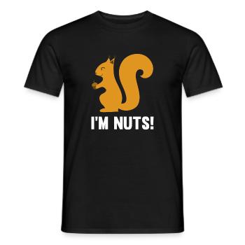 Je suis fou - T-shirt homme - noir - Devant - AI Model Male 178 light (178cm)