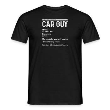 Car Guy Definition - Auto - Men's T-Shirt - black - Front - AI Model Male 178 light (178cm)