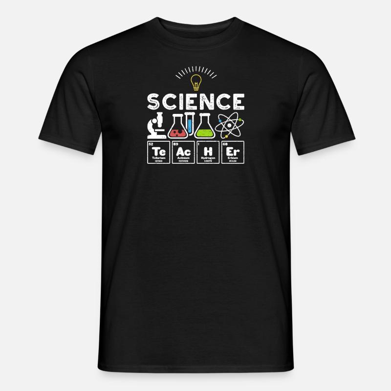 Professeur de sciences - Sciences - T-shirt homme - noir