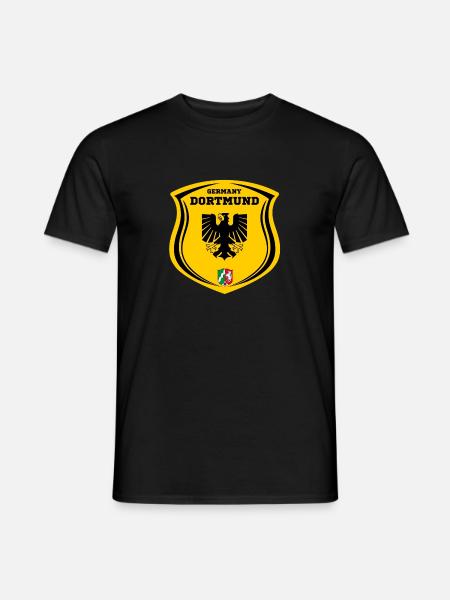 Dortmund Germany - Männer T-Shirt - Schwarz