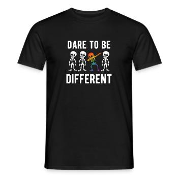 Gay Pride Schwul Lesbisch LGBT LGBTQ Geschenk - Männer T-Shirt - Schwarz - Vorne - AI Model Male 178 light (178cm)