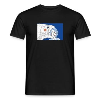 Sushi - T-shirt homme - noir - Devant - AI Model Male 178 light (178cm)
