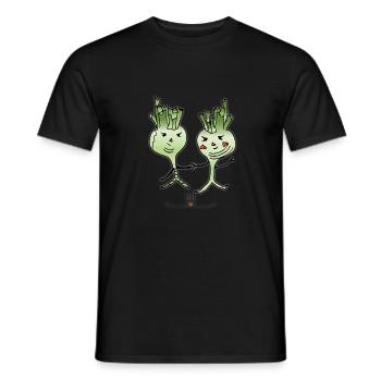 Danse de chou-rave - T-shirt homme - noir - Devant - AI Model Male 178 light (178cm)