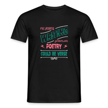 art book keeper gift bookish stuff movies - Männer T-Shirt - Schwarz - Vorne - AI Model Male 178 light (178cm)